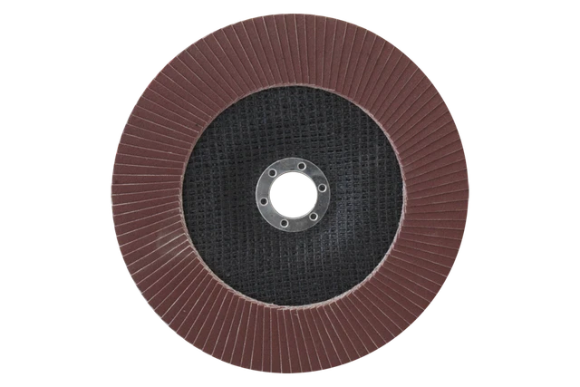 10 Dischi Lamellari HYCHIKA 115mm - Grana 120, Per Smerigliatrice Angolare, Metallo E Legno - Foto 9