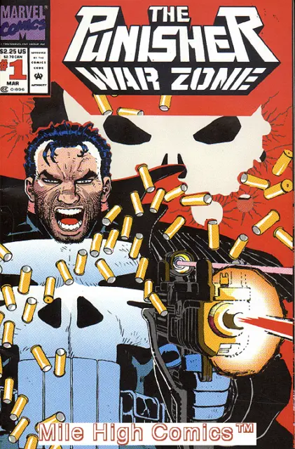 PUNISHER WAR ZONE (1992 Series) #1 NEWSSTAND Very Good Comics Book