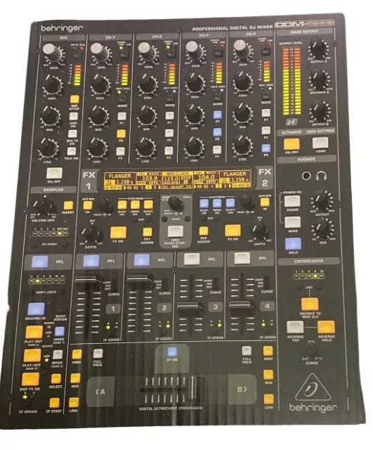 Behringer DIGITAL PRO MIXER DDM4000 5-Kanal-Digital-DJ-Mixer Sampler Mischpult 3