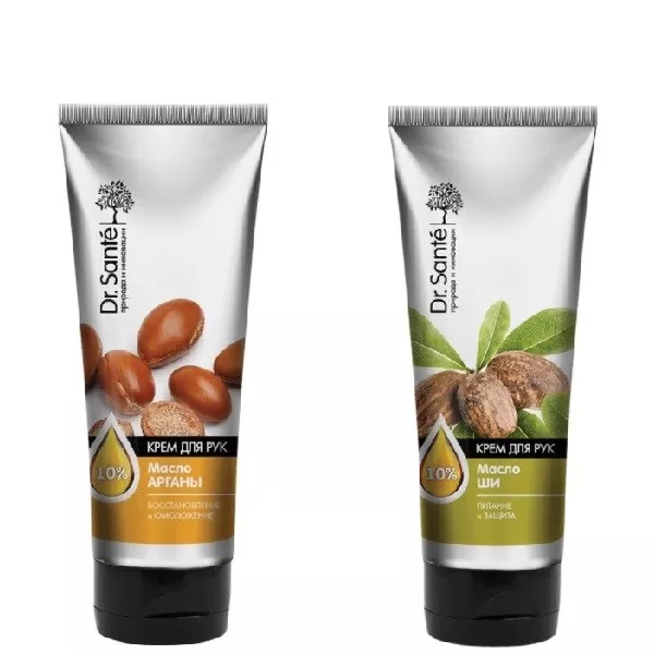 Hand Cream with Shea Butter and Argan Oil for Dry skin 75ml Dr.Sante