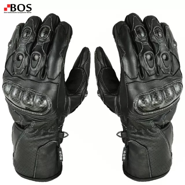 Biker Lederhandschuhe Motorrad Sommer handschuhe Echtleder sport Handschuhe