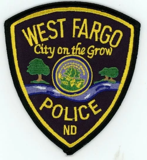 North Dakota Nd West Fargo Police Nice Shoulder Patch Sheriff