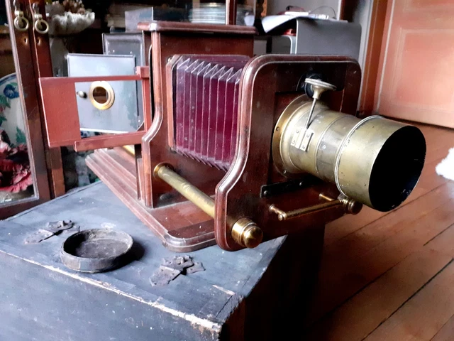 Petite Lanterne Magique Projecteur – Antique 1900, Diapositives, état Correct
