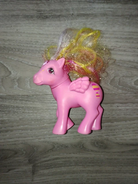 My Little Pony Vintage 1983 – Licorne Rayon De Soleil, G1, Hasbro, Italie