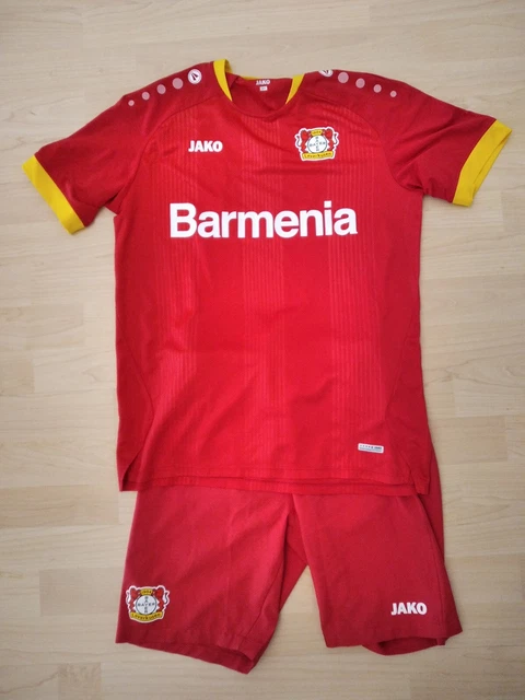Jako Bayer Leverkusen Trikot Hose Set Jersey Auswärts Gr. 164