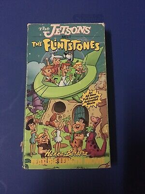 The Jetsons Meet the Flintstones VHS 1987 1989 Hanna-barbera Fred George