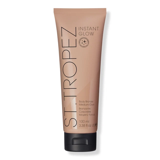 Bronceador Cuerpo Resplandeciente St. Tropez Tamaño Completo Mediano/Oscuro 100 Ml!