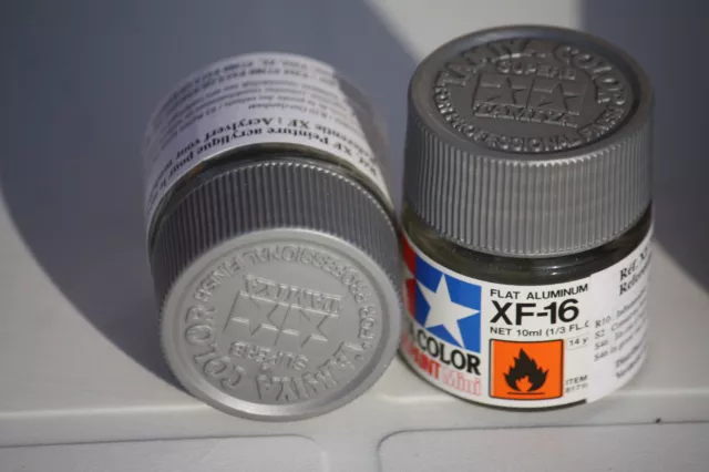 Tamiya Peinture Pot 10ml XF16 Aluminium Mat