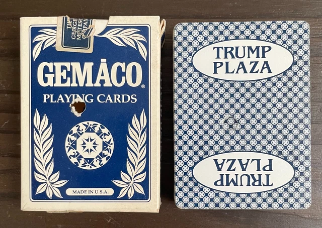 Vintage Trump Plaza Playing Cards Gemaco Atlantic City NJ
