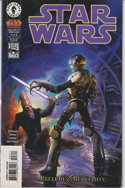 DARK HORSE COMICS  STAR WARS PRELUDE TO REBELLION No 3 of 6  Near Mint