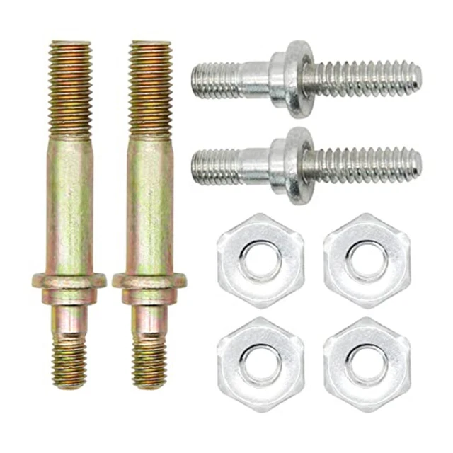 RLECS M8 Stabbolzen-Muttern-Set, Ersatz Für Kettensägen 4500 5200 5800 (45cc-58cc)