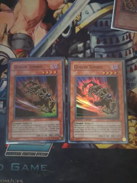 2x Goblin Zombie CRMS-ENSE2 Super Rare Yugioh Card