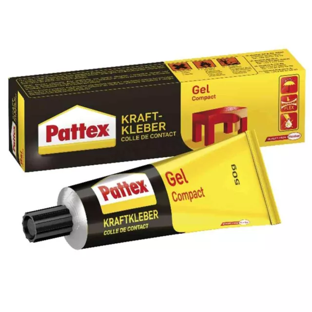 Pattex Adhesivos de Energía Compact Gel " PT50N Pegamento Adhesivo Universal 50g