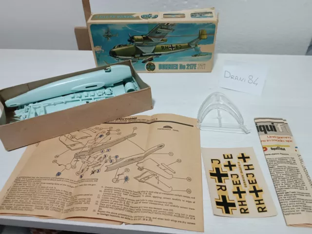 Modellismo Kit Vintage Aereo Dornier Do 217E 72 Con Scatola Usato