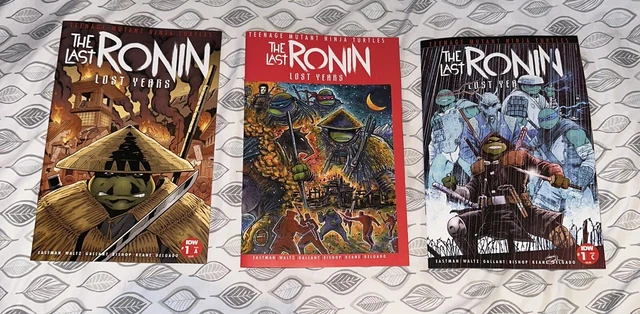 3x Teenage Mutant Ninja Turtles: Last Ronin The Lost Years 1 Covers A B C  NM