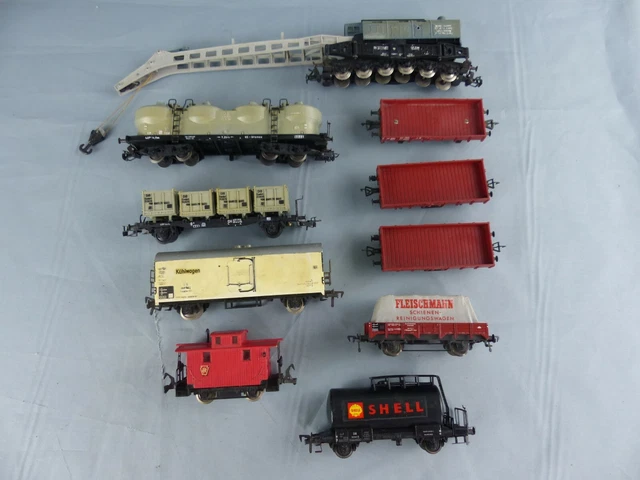 Lot de 3 wagons marchandises DB Cargo N Fleischmann (D'occasion) à Vernier pour CHF 70 - avec