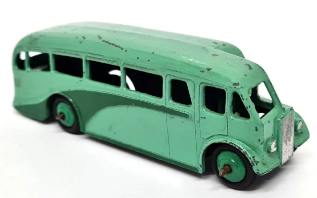 Dinky Meccano Vintage 29E Half Cab Coach Bus Green Suit Restoration Spares