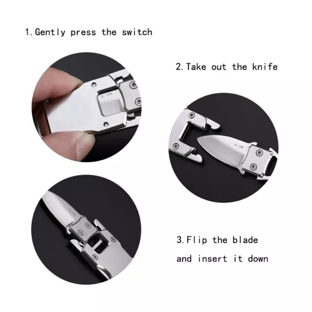 Mini Knife Folding Pocket Knives EDC Keychain Knife Outdoor Survival Hand Tools 3