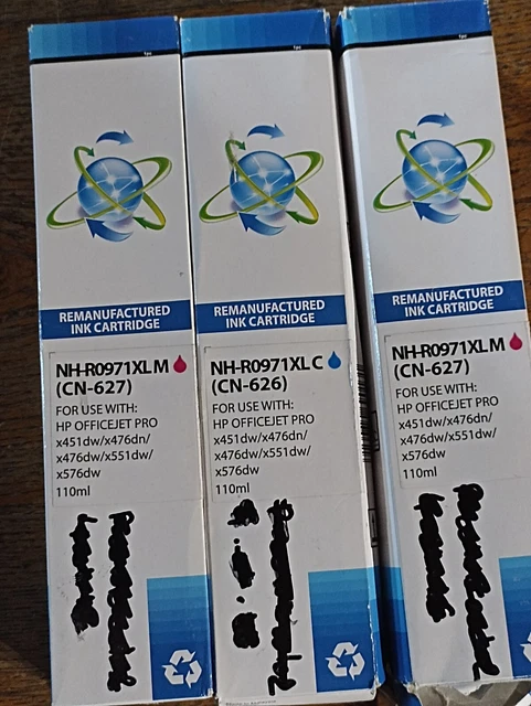 Pack 5 Cartouches D'encre Compatibles HP Officejet Pro 276dw/8600/8610/8620 - Noir+Cyan+Magenta+Jaune