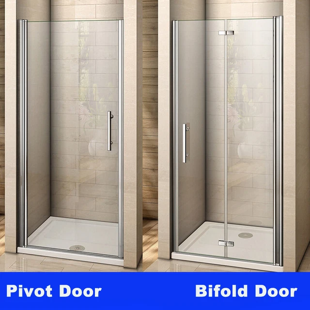 7001000 FRAMELESS PIVOT/BIFOLD Shower Enclosure Door Walk In Glass