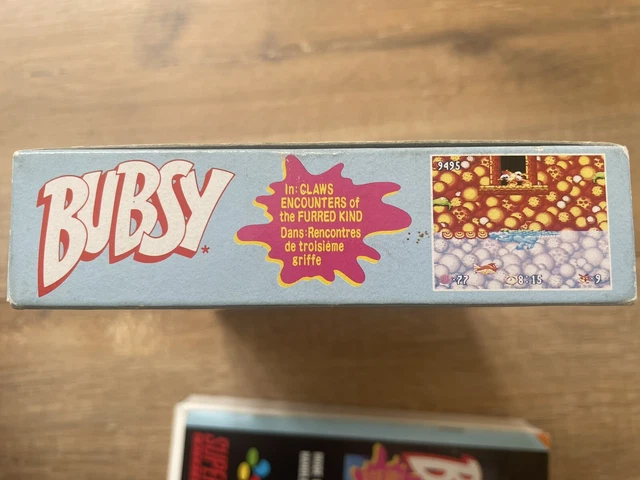 Bubsy - Nintendo SNES- Complet - PAL FAH - Très Bon Etat FR TBE 9