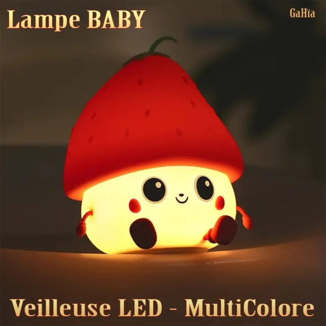 Lampe Baby Poussin Doudou Veilleuse de Nuit Relaxante Portable Pour Bébé Enfant