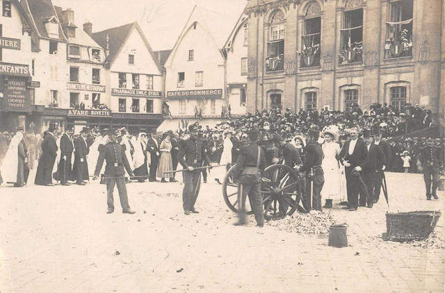 Cpa 60 Beauvais / Carte Photo / Fete