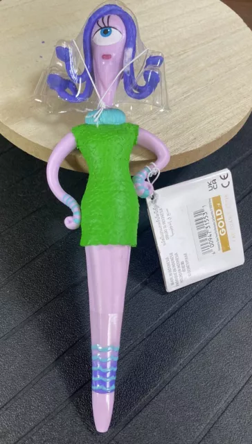 Disney Parks Monsters Inc.-Celia Figurine Stationary Pen NWT