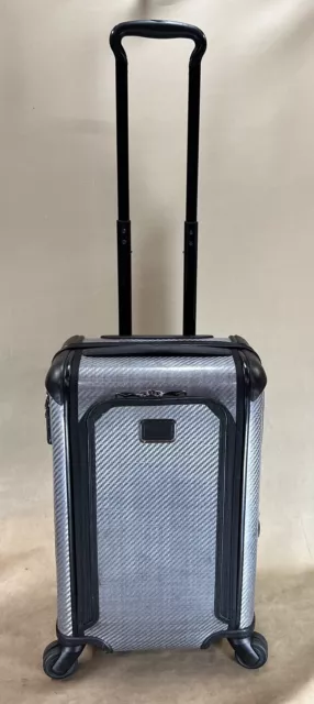 Used TUMI Tegra Lite International Expandable Spinner Carry On Suitcase 28720TG