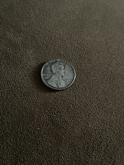 1943 "Silver" STEEL Lincoln Wheat Penny MAGNETIC!! 1943-P (LP014)