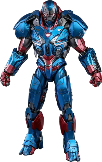 MARVEL Avengers: Endgame Iron Patriot 1/6 Figure Hot Toys Sideshow MMS574 D34