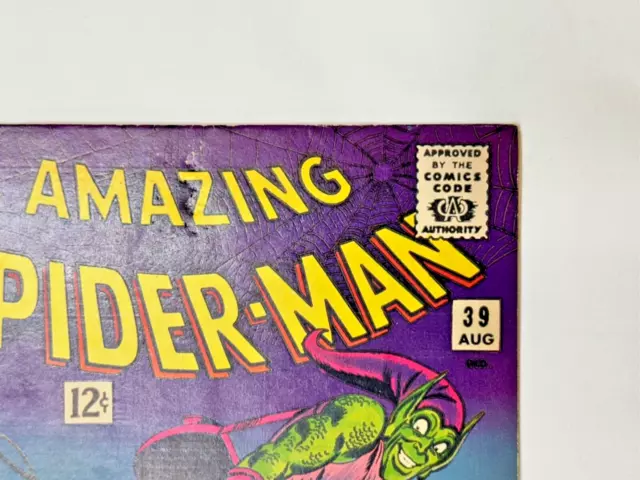 AMAZING SPIDER-MAN #39 FN/VF 1966 Marvel Comics 1st John Romita Cover 2