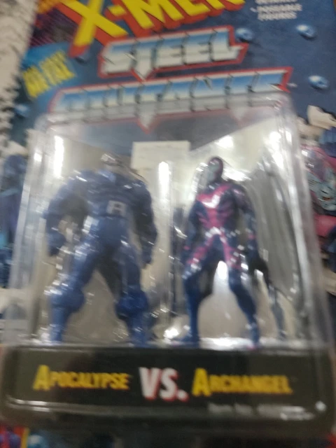 1994 Toy Biz Marvel Comic X-Men Steel Mutants  Apocalypse  VS Archangel  MOC 2