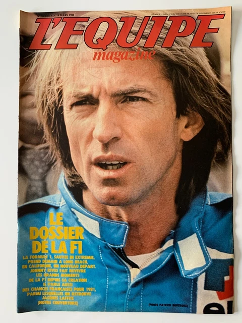 L'Équipe Magazine Grand Format Rugby Angleterre France 1981, édition Originale Rives
