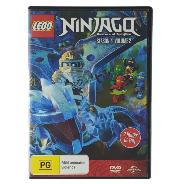 LEGO Ninjago - Masters of Spinjitzu : Series Season 4: Volume 2 (DVD, 2015)