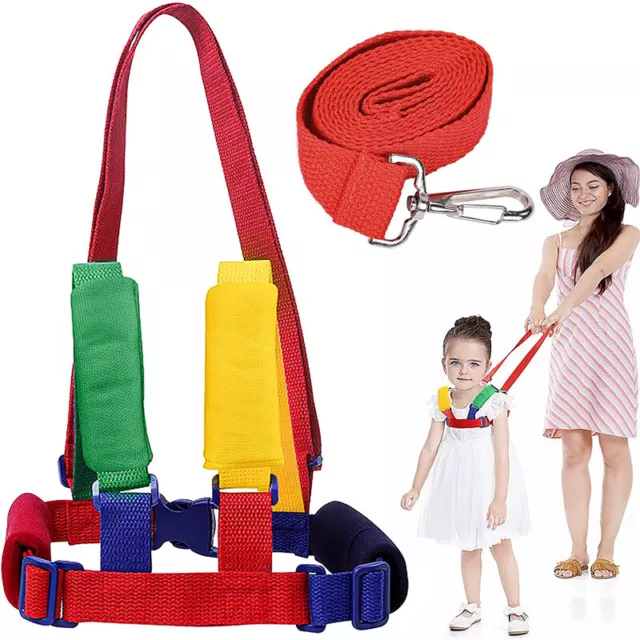 Child Anti Lost Safety Harness Baby Toddler Walking Leash Belt Strap Rope Reins