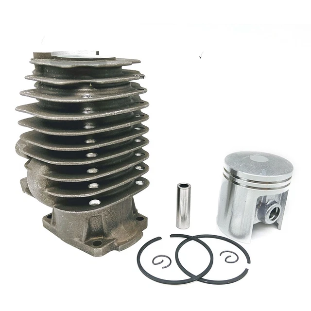 Jeffergarden Pistone Cilindro Da 46 Mm Con Kit Guarnizioni Per Motore Husqvarna 505155 Rancher Nikasil 75040147