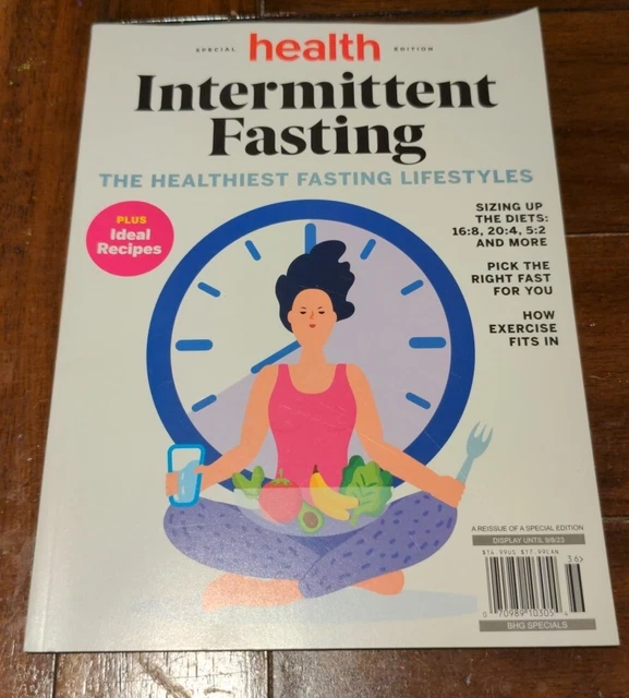 HEALTH MAGAZINE SPECIAL Issue Intermittent Fasting 2023 NEW £10.22