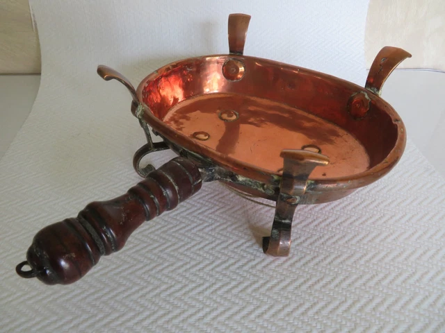 RÉCHAUD OU CHAUFFE plat de table ancien à Gaz 1900 cuisine