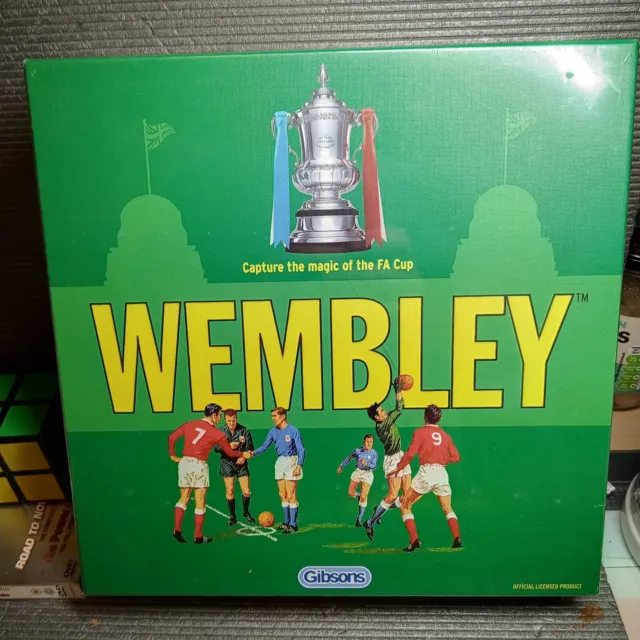 Wembley Brettspiel von Gibsons 2016 - Brandneu/Versiegelt * Retro Fußball *