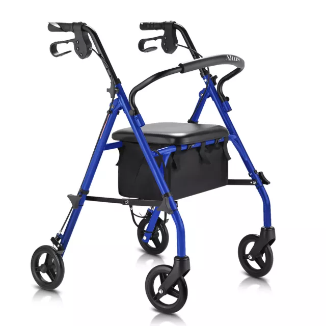 Altus Classic Lightweight Folding Mobility Walking frame Rollator Seat Walker