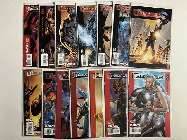Ultimates 1-13 Annual 2 Nm Near Mint Marvel Lot Of 14