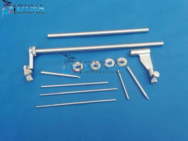 Boîte De Rangement Vide Pour Instruments Orthopédiques Maxillo-faciaux - étui Graphique, Neuf
