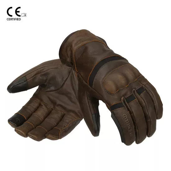 High Quality Riyal Enfield Stout Gloves Black & Brown  (Genuine With Proof)