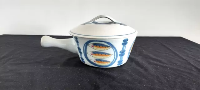 Buchan Finest Stoneware Portobello Scotland Lidded Saucepan Pot 2