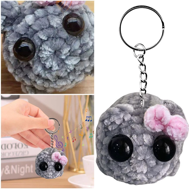 SAD HAMSTER MEME Sound Music Plush Toy Sad Hamster Keychain Pendant ...