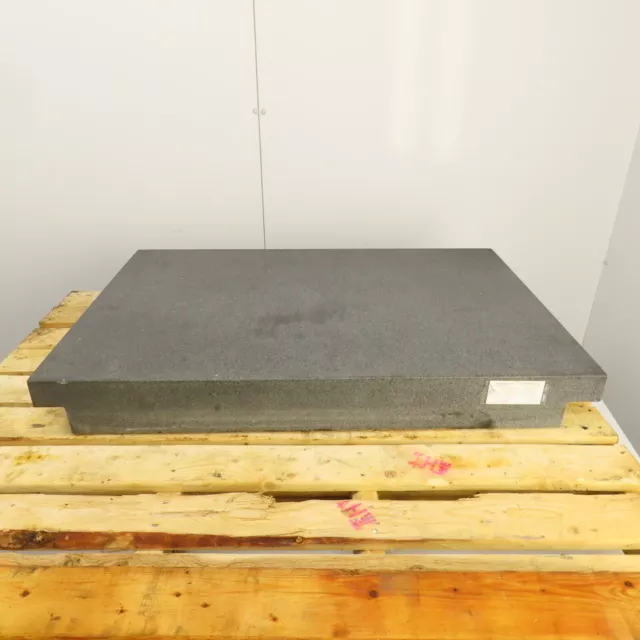 36" x 24" x 4" Thick Black Granite Surface Toolroom Inspection Surface Plate