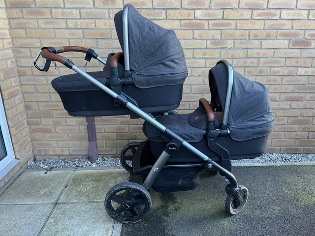 Silver Cross Wave Double Pram Bundle