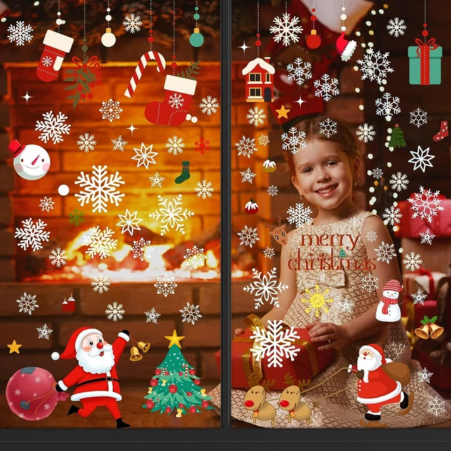 igliori vetrofanie di natale: 9 decorazioni perfette del 2026