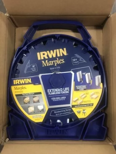 Irwin 1780284 Marples 8" Stack Dado Blade Table Saw Blade Italy